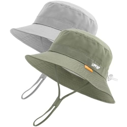 FURTALK Baby Sun Hat Toddler Boys Girls Bucket Hat for Kids 0-5 Years UPF 50+ Sun Protective Child Summer Beach Hats