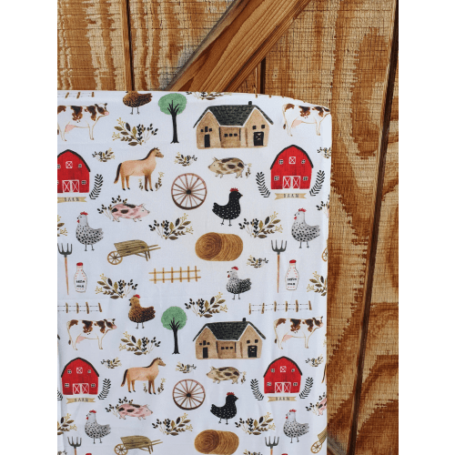 Vintage Farm Crib Sheet – DBC Baby Bedding Co