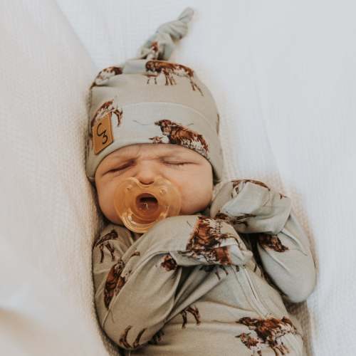 Sagebrush Longhorn Newborn Baby Hat – Cowkid Clothing Company