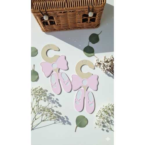 Ballet Ballerina Closet Dividers – Baby Wardrobe Organizers, Newborn to Toddler Sizes