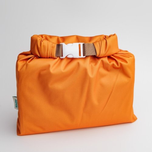 Delphinium Small Roll-Top Travel Wet Bag | Kinder – Kinder Cloth Diaper Co.