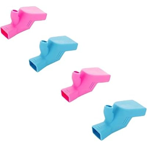 4 Pcs Faucet Water Tap Extender Spout for Kids,Toddlers,and Babies Safe, and Easy to Install Sink Extender for Your Home Bathroom or Kitchen Kids Bathroom Safety Products