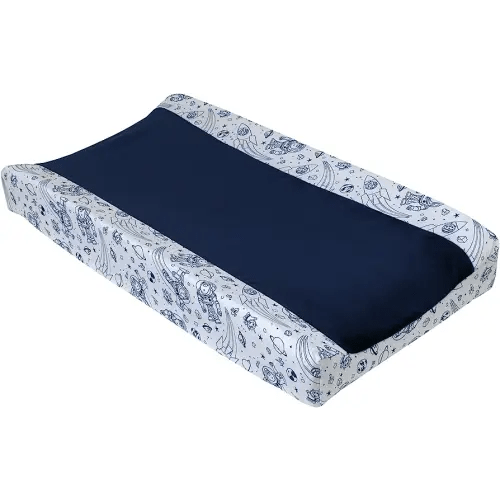 Disney Toy Story Outta This World Blue and White Super Soft Changing Pad Cover