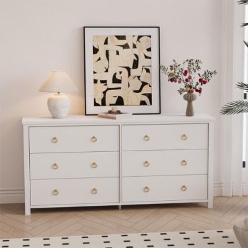 3/6/7 Drawer Dresser - Extra Deep Wooden Storage for Bedroom, Nursery & Living Room