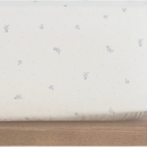 KIDS' COTTON FITTED SHEET WITH LEAVES AND DOTS - Crib bedding - KIDS AND BABY - BEDDING | Zara Home United States of America