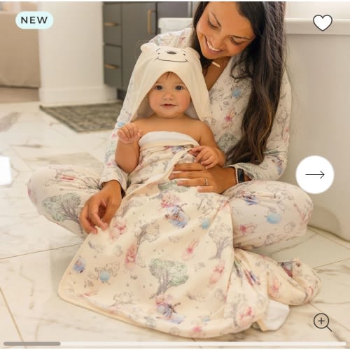 Winnie the Pooh Yellow Toddler Hooded Towel | Disney Hundred Acre Wood