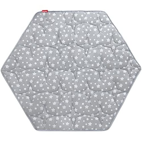 Hexagon Playpen Mat, Baby Playmat Fits Regalo Portable Play Yard 48 Inch and hiccapop 53" PlayPod Playpen, 6 Panel Playpen Mattress Non Slip Pad Mat