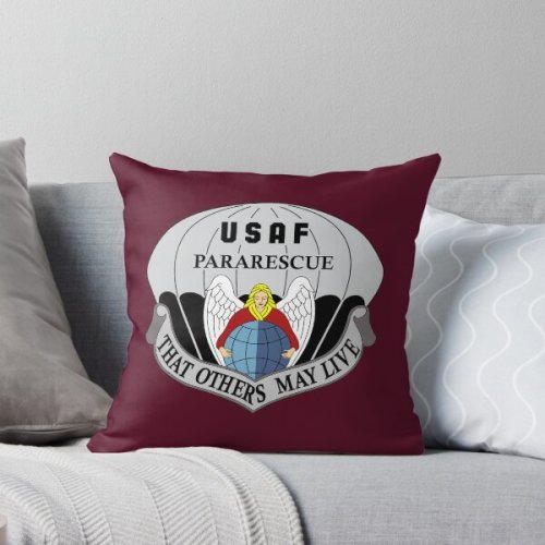 United States Air Force Pararescue Pillow