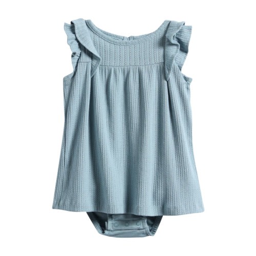 Knit Pointelle Dress