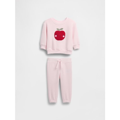 Baby Fleece Two-Piece Outfit Set