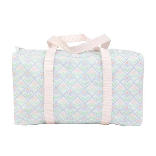 Pastel Floral Duffle Bag