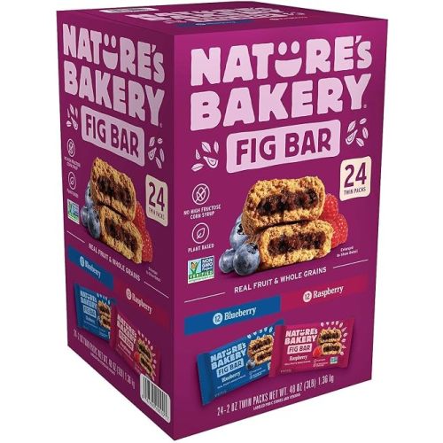Nature's Bakery Stone Ground Whole Wheat Fig bar 24 Twin Pack 24 - 2oz