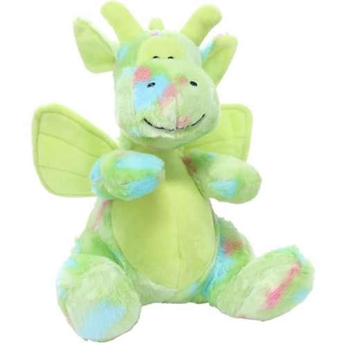 WISHPETS Plush Green 12" ConfettiSoft Dragon Soft Stuffed Animal