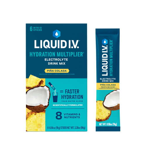 Liquid I.V.® Piña Colada Hydration Multiplier® Powdered Electrolyte Drink Mix, 6 Count Packets