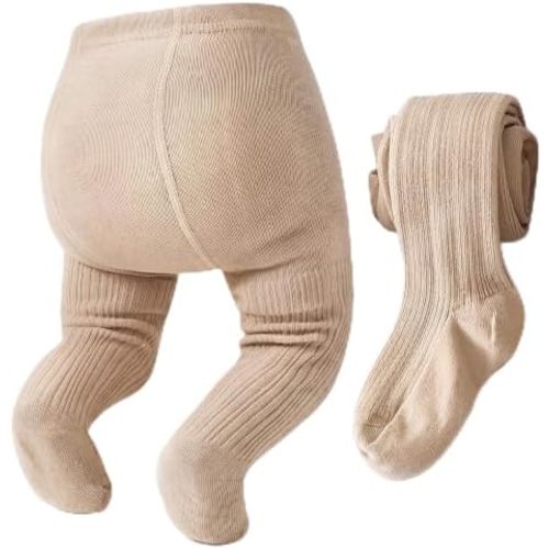 Zando Cozy Baby Tights Soft Cotton Thick Infant Leggings for Girls 0-6T