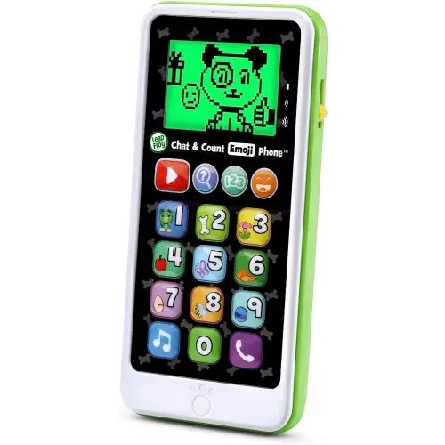 LeapFrog Chat and Count Emoji Phone, Green Small