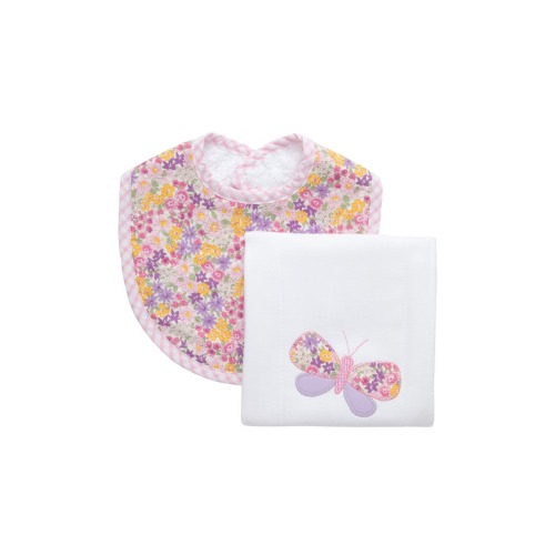 Playful Pals Basic Bib & Burp Boxed Set