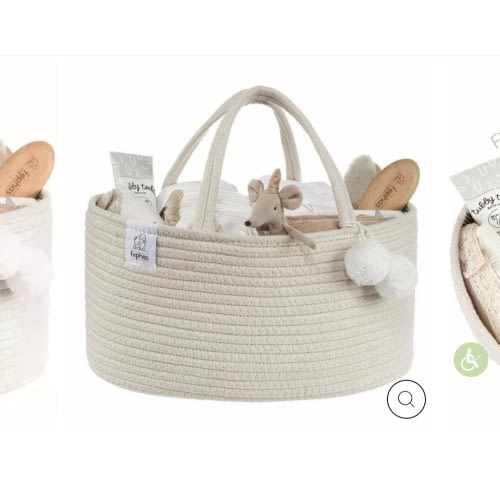 Fephas Rope Diaper Caddy
