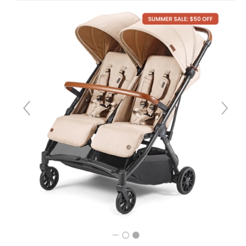 Bēbee Twin: Best Folding Double Stroller | Bombi Gear