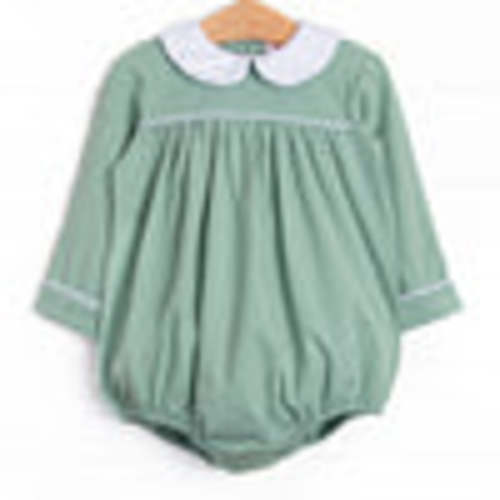 Sage and Stripes Bubble, Green – Stitchy Fish