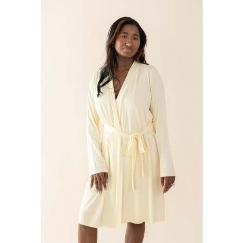 Women's Lounge Robe in Chamomile