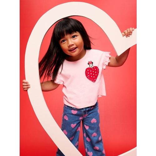 Old Navy x Disney Minnie Mouse Ruffle-Sleeve T-Shirt for Toddler Girls