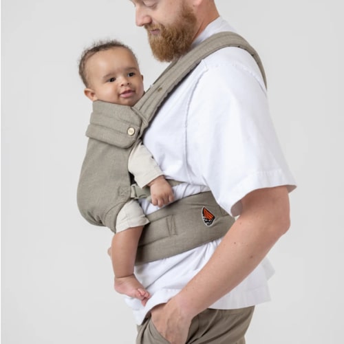 The Monarch Baby Carrier - Charles Herringbone – Mabē