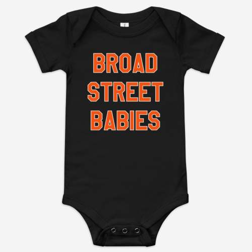 "Broad Street Babies" Baby Onesie | Philadelphia Hockey | Phillygoat