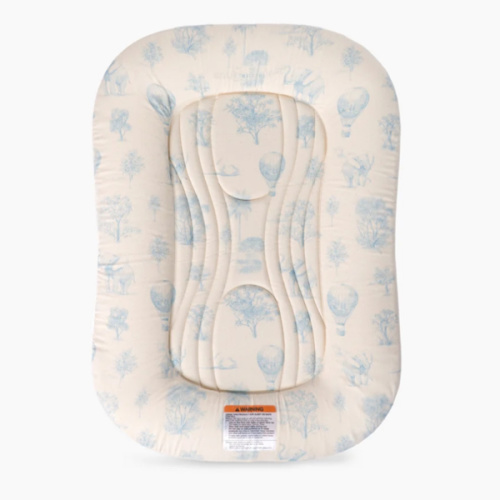 Infant Lounger Wave | Blue Toile