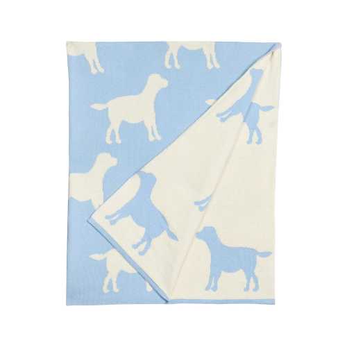 Nursery Blanket - Blue Lab
