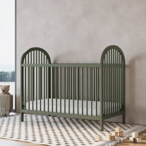 Graco Olivia 3-in-1 Convertible Crib - Olive