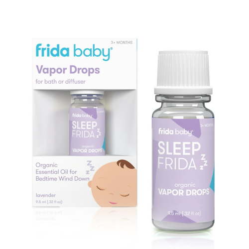 Frida Baby Natural Sleep Vapor Bath Drops for Bedtime, Bath, Humidifiers, 0.32 Fl Oz