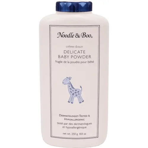 Noodle & Boo Delicate Baby Powder with Pure Cornstarch and Aloe, Talc Free