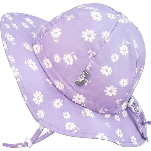 JAN & JUL Adjustable Cotton Floppy Sun Hat with 50+ UPF Protection for Girls