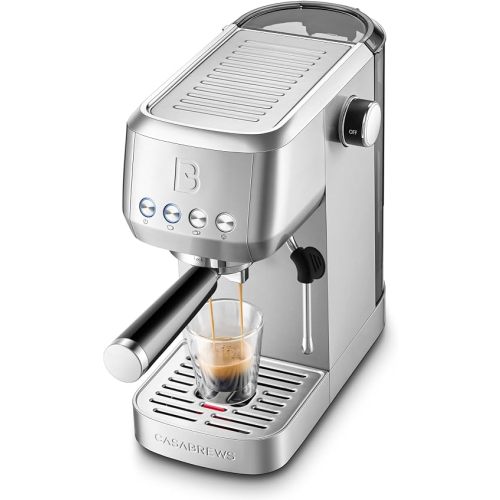 CASABREWS 3700 Essential Stainless Steel Espresso Machine with Steam Wand