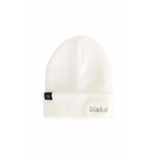 Embroidered Knit Baby Beanie