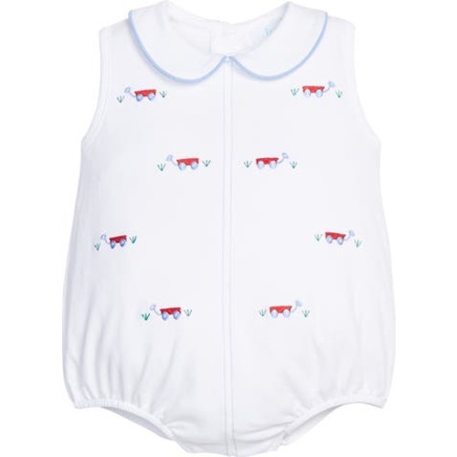 Embroidered Peter Pan Bubble, 12M