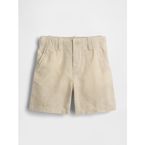 Baby & Toddler Linen-Cotton Shorts