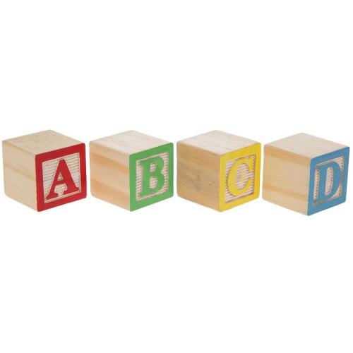 Wood Letter Blocks