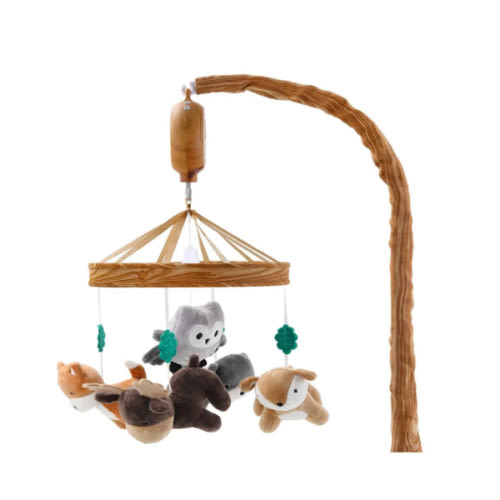 Whimsical Woodland Baby Musical Crib Mobile