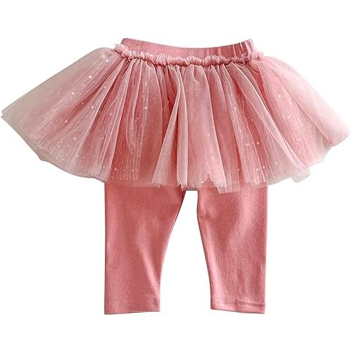 HOOLCHEAN Baby Infant Girls Sparkling Sequin Tutu Skirt Legging Toddler Cotton Pants