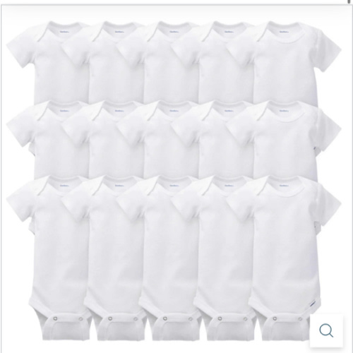 15-Pack White Onesies® Bodysuits Bundle – Gerber Childrenswear