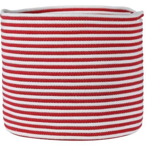 Midlee Candy Cane Rope Basket (X-Large)