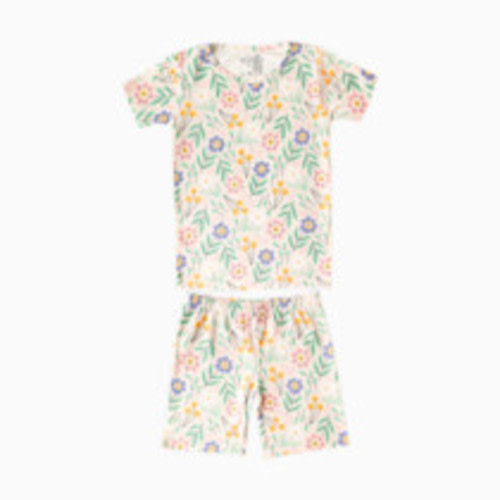Copper Pearl Printed 2-Piece Short Sleeve Pajamas - Clara, 12 Months
