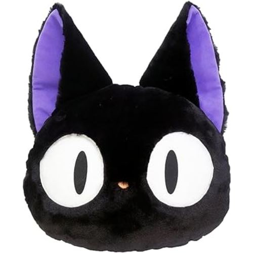 Studio Ghibli - Kiki's Delivery Service - 14.96" Jiji Nakayoshi Plush (Flat)