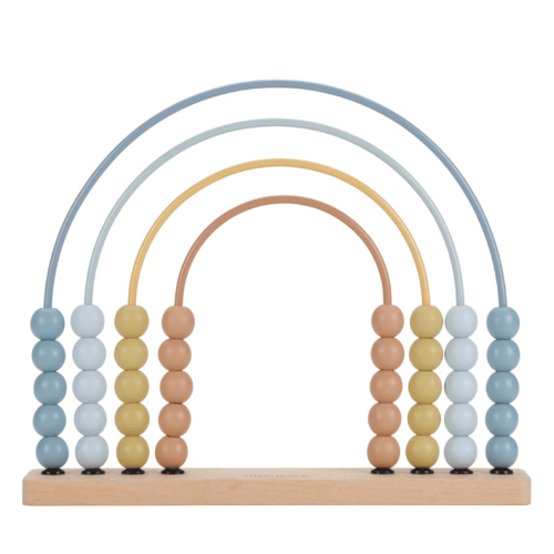 Blue Rainbow Abacus - forest friends FSC