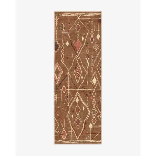 Saguaro Trail Caramel & Cream Rug | Ruggable US