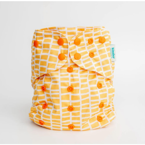 Abstract: Essentials Pocket Cloth Diaper with Athletic Wicking Jersey, Grows with your Baby