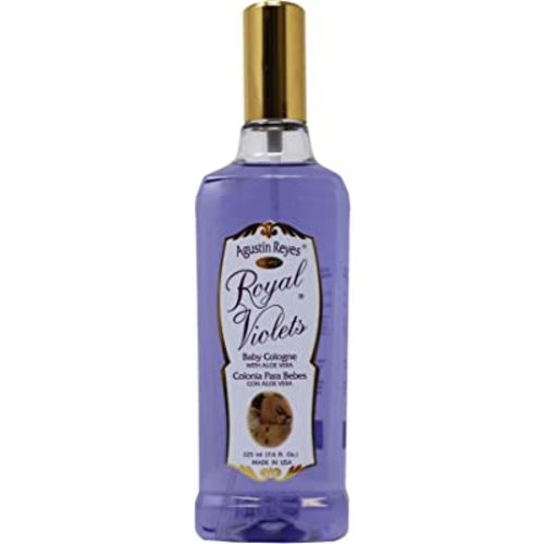 Royal Violets Baby Cologne with Aloe Vera for Baby Sensitive Skin, Relaxing Aroma, 7.6 Fl Oz, bottle
