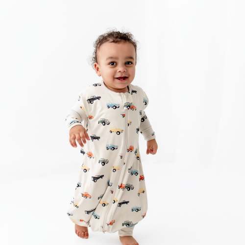 Sleep Bag Walker in Vintage Truck 0.5